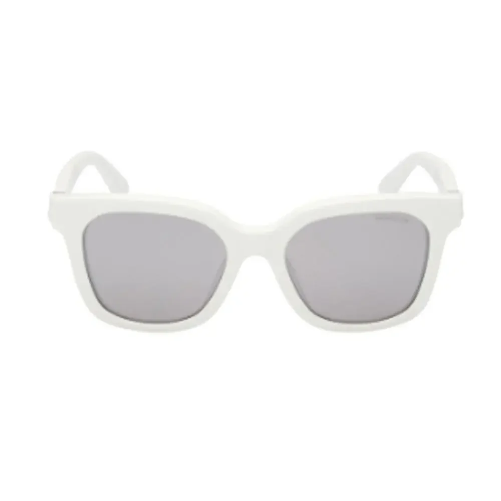 Moncler Audree 50mm Square Sunglasses White